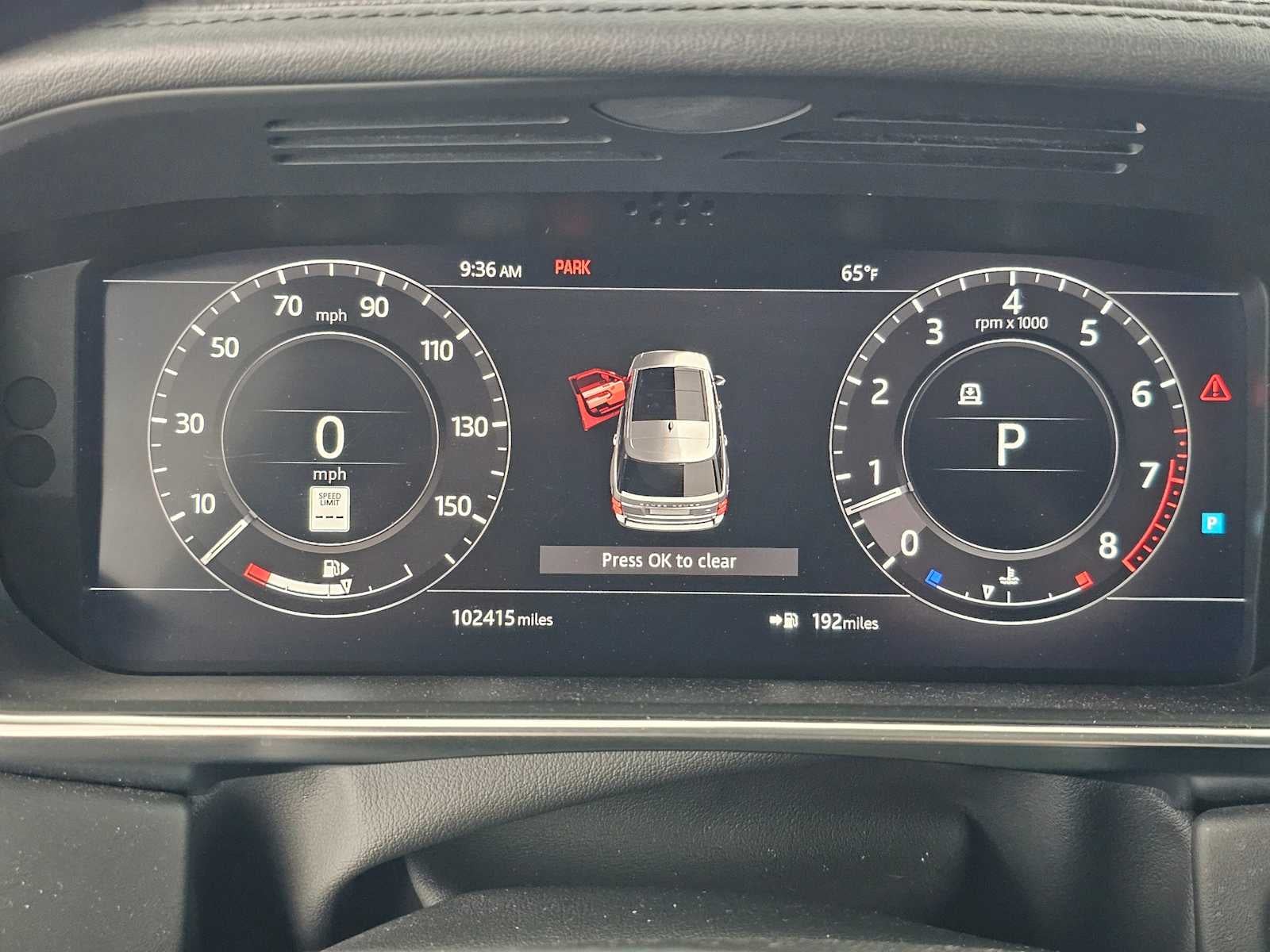 2018 Land Rover Range Rover HSE